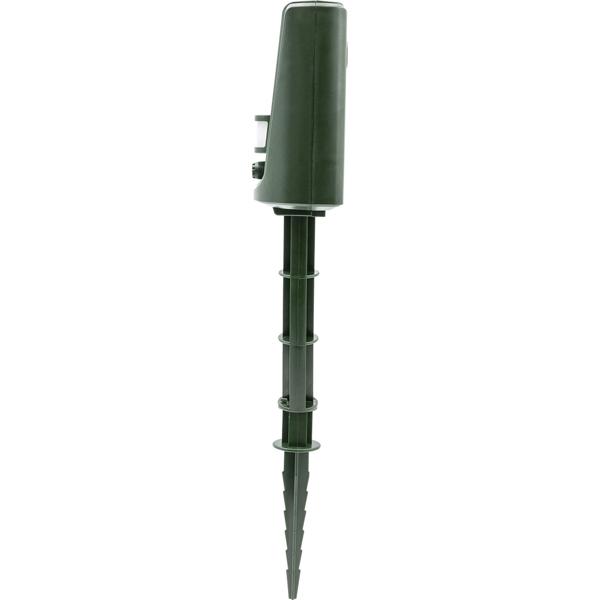 Effektiver Ultraschall Tiervertreiber, Tierabwehr m. PIR-Bewegungsmelder, bis 60 m², vertreibt Hunde, Katzen, Kleintiere, Vögel, Marder