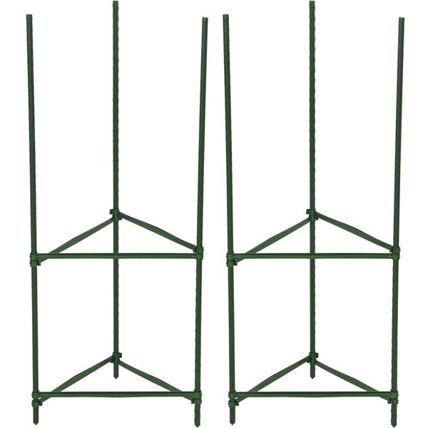 2er-Set Stabile Pflanzenstütze, dreieckig, 78 cm, für Kletterpflanzen & Rankgewächse, ideal für Garten, Balkon & Zimmerpflanzen
