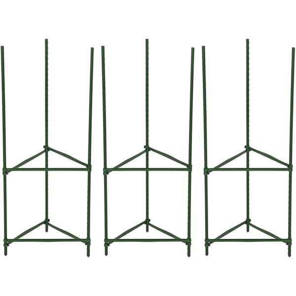 3er-Set Stabile Pflanzenstütze, dreieckig, 78 cm, für Kletterpflanzen & Rankgewächse, ideal für Garten, Balkon & Zimmerpflanzen