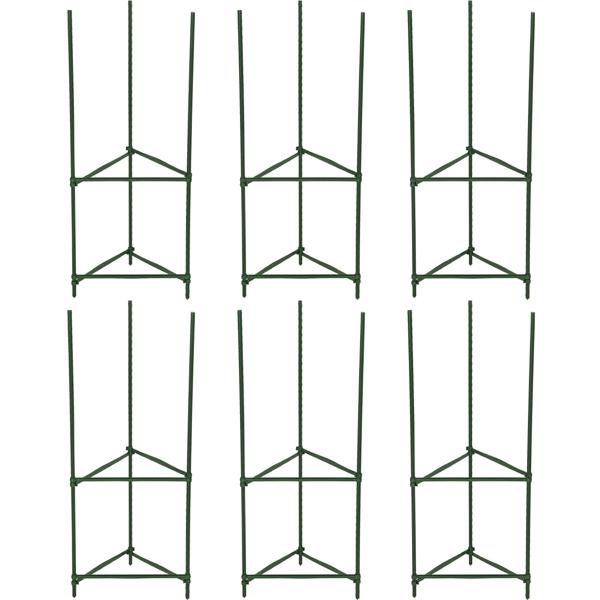 6er-Set Stabile Pflanzenstütze, dreieckig, 78 cm, für Kletterpflanzen & Rankgewächse, ideal für Garten, Balkon & Zimmerpflanzen