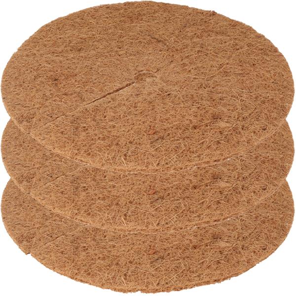 Effektives 6er-Set Frostschutz Kokosmatten (Ø 35cm) für Topfpflanzen: Optimaler Winterschutz vor Kälte & Frost, Natürlich, atmungsaktiv & wiederverwendbar für gesunde Pflanzen