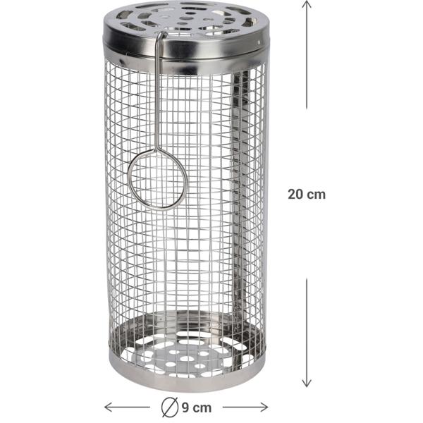 Grillmeister-Set mit Grillkorb & Grillbesteck: Ihre Helfer für die nächste Gartenparty oder das nächste Camping-Abenteuer