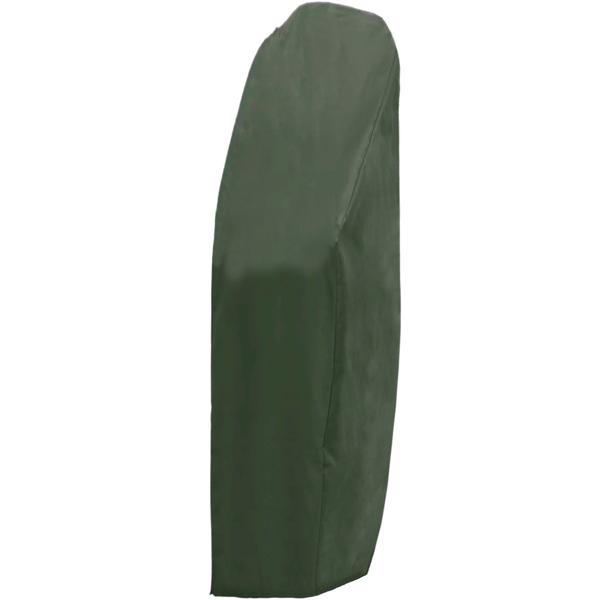 Robuste Ampelschirm-Abdeckplane (Ø 300cm): dunkelgrün, mit Reissverschluss, stabiles Gewebe wetterfester Schutz für Ihren Sonnenschirm