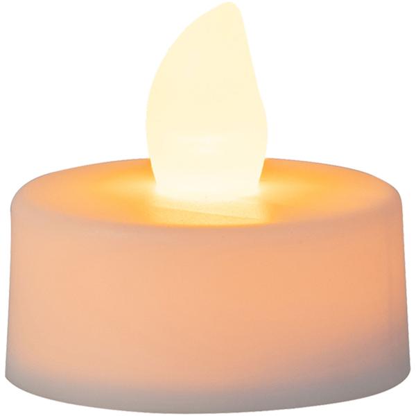 Stimmungsvolle LED-Teelichter (48er-Set) inkl. Batterien (CR2032) : Flackerndes Licht, Batteriebetrieb, für gemütliche Abende & stimmungsvolle Atmosphäre