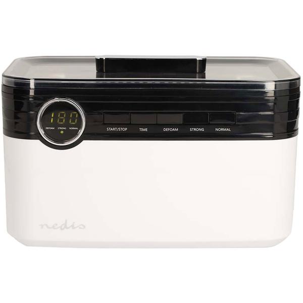 Professioneller Ultraschallreiniger 1800ml: 43kHz, 3 Reinigungsmodi, weiss-schwarz – leistungsstarkes Ultraschallbad für perfekte Ergebnisse