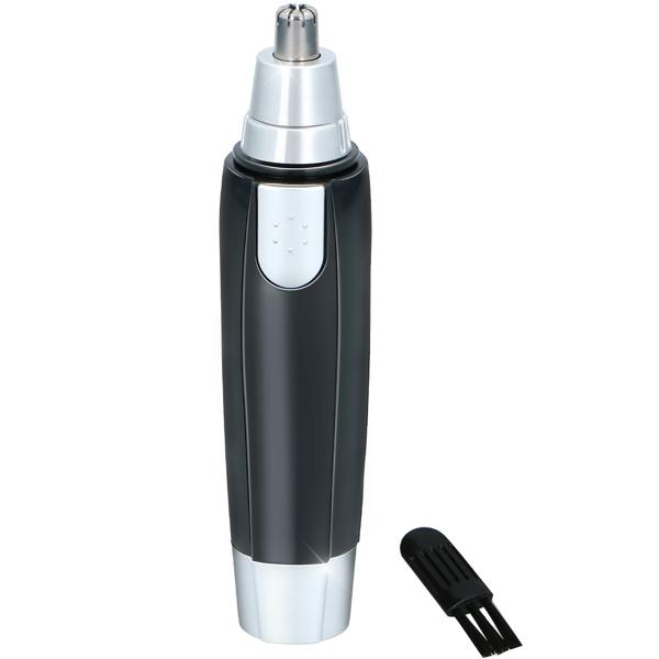 Ohren- & Nasenhaartrimmer - batteriebetrieben für schmerzfreie schnelle Pflege zuhause & auf Reisen - präzise Schneidtechnologie - ergonomisch & kompakt