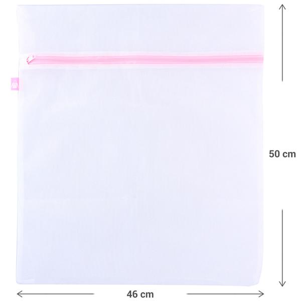 Wäschenetze mit Reissverschluss - 4er-Set für Feinwäsche - 3 Grössen (2x klein, 1x mittel, 1x gross) - optimaler Schutz beim Waschen und Reisen