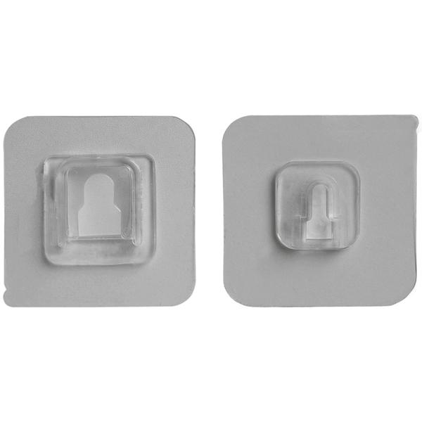 2er-Set WC-Bürste mit Silikonborsten, 2 Toilettenbürsten inkl. Bürstenhalter, weiss/grau, schnell trocknend, die effizientere Art der Toiletten Hygiene