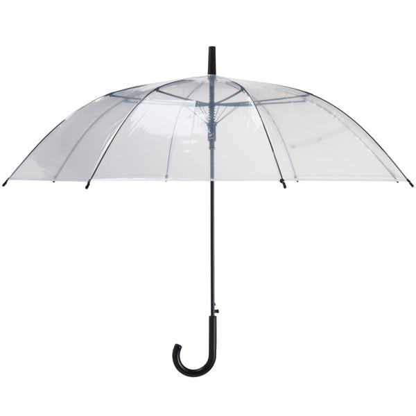 4er-Set Transparenter Kuppel-Regenschirm, Ø 100 cm – Modern & stilvoll, stabiler Stockschirm, klare Sicht bei Regen