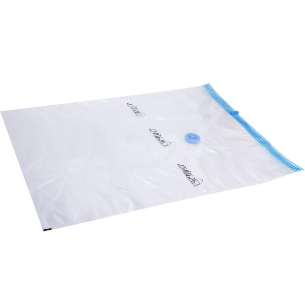 6er-Set platzsparende Vakuumbeutel L, 60 x 80 cm, Kompression mit dem Staubsauger, Aufbewahrungssäcke Saisonkleidung, Bettdecken und Bezüge