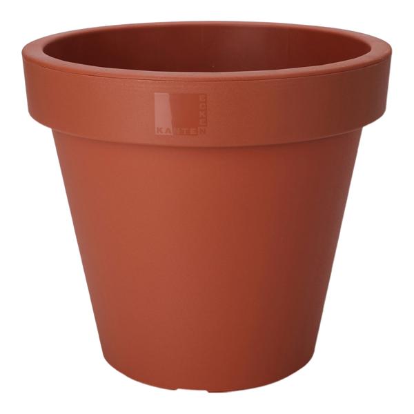 3er-Set Runde Blumentöpfe, Terracotta, 100% recyclebar – Umweltfreundliche Pflanztöpfe, 3 Grössen, nachhaltig & robust