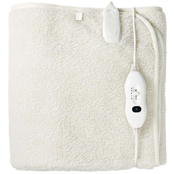 Kuscheliges Wärmeunterbett – elektrische Heizdecke 150 x 80 cm mit Überhitzungsschutz, 3 Wärmestufen & schnellem Aufheizen
