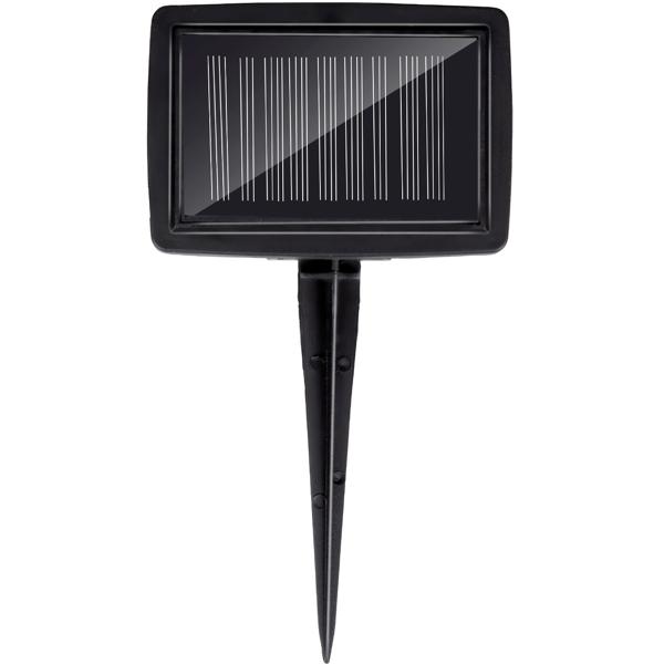 3er-Set Solarleuchten mit Erdspiess - Farbwechselfunktion - 5 Bodenleuchten Ø15cm - IP44 Spritzwasserschutz - 6-8h Leuchtdauer