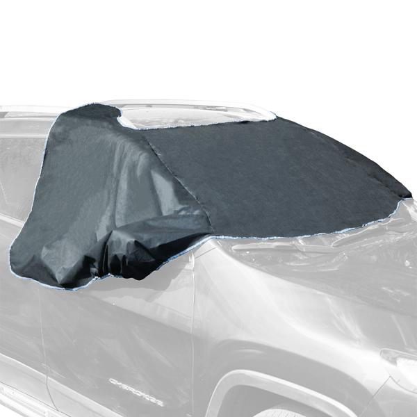 3er-Set Autoscheibenabdeckung - Seitenscheibenschutz, Magnet-Befestigung, universell passend - 270x94 cm - Winter & Sommer UV-Schutz