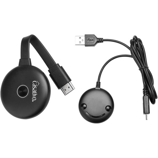 WLAN HDMI 4K Streaming-Empfänger Dongle, Drahtloser SmartMedia Player, AirPlay, DLNA, Miracast, iOS, MacOS, Airplay, Android, für TV, Monitor, Beamer