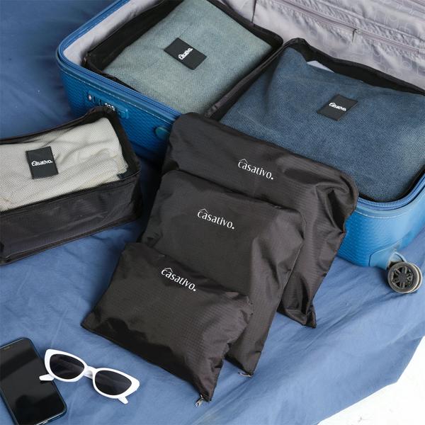 Praktische Organizer-Taschen (12er-Set) für Koffer, Rucksack & Reisetasche: Für strukturiertes Packen, kompakt, leicht & ideal für Reisen