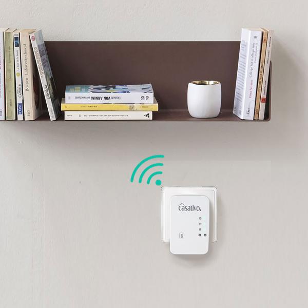 4er-Set Mini-WLAN-Repeater mit WPS-Funktion, 300 Mbit/s, LAN-Anschluss & 2,4 GHz, Verstärkt das WLAN-Signal & erweitert die Reichweite