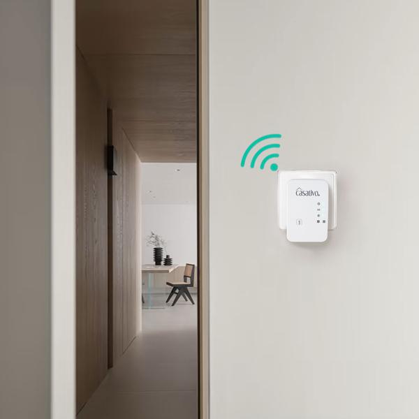 4er-Set Mini-WLAN-Repeater mit WPS-Funktion, 300 Mbit/s, LAN-Anschluss & 2,4 GHz, Verstärkt das WLAN-Signal & erweitert die Reichweite