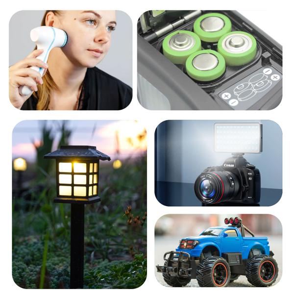 AAA Akkus 1100 mAh im 20er Pack mit Case – Wiederaufladbar, Stark & Universell einsetzbar für viele Geräte