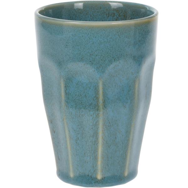 Trendiges Porzellan Becher Set (4 Stück, 330ml) in zarten Pastellfarben - Ideal für Kaffee Variationen & Tee - Stilvoll geniessen