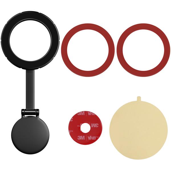 3er-Set Auto Handyhalterung MagSafe komp., sichere Magnethalterung für Ihr iPhone, 360° drehbar & einfache Montage 