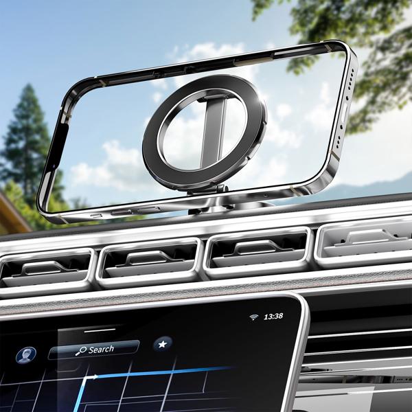 3er-Set Auto Handyhalterung MagSafe komp., sichere Magnethalterung für Ihr iPhone, 360° drehbar & einfache Montage 