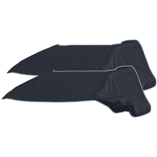 2er-Set Autoscheibenabdeckung mit Seitenscheibenschutz - Magnet-Befestigung 270x94cm - Windschutzscheibe, Spiegel, Schloss - Nie wieder Kratzen