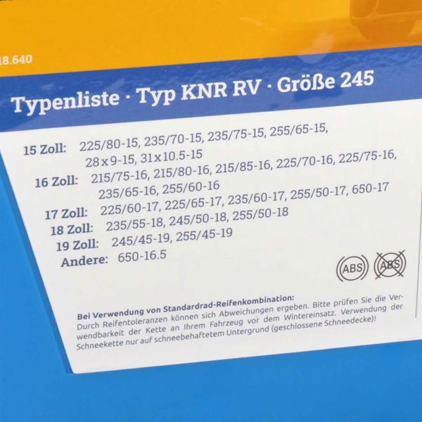 Super-Gripp 4x4 Schneeketten 16mm - Max. Traktion & Sicherheit für PKW, SUV, Nutzfahrzeuge - Für 15-19 Zoll, 215-255 mm Reifen - Einfache Montage