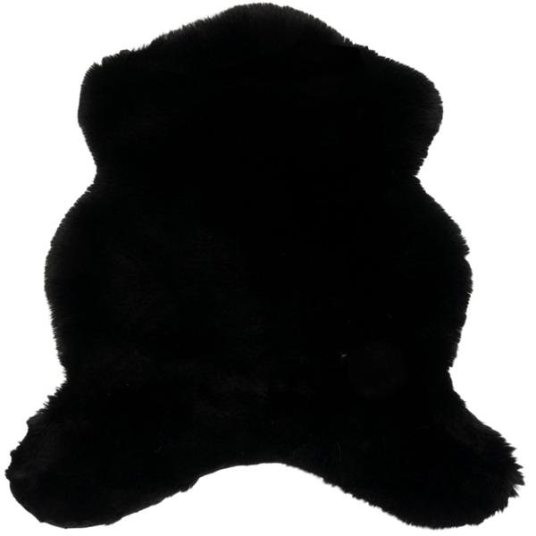 Kuschelfell Kunstfell - für gemütliche Wohnatmosphäre & kuschlig weich - 90x60 cm - ideal als Teppich, Bettvorleger & Sitzauflage - waschbar bei 30°C