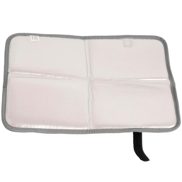 2er-Set Thermositzkissen - Wasserdicht & Faltbar für Stadion, Camping, Wandern - Thermositzunterlage mit Klettverschluss - Grau
