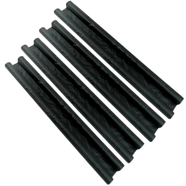 4er-Set Zugluftstopper für Türen - Doppeldichtung gegen Kälte & Energieverschwendung - 86x4 cm - senkt Heizkosten & isoliert Räume