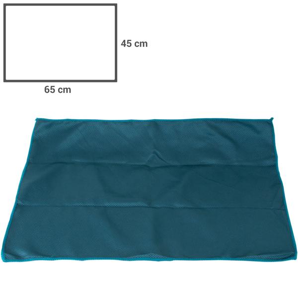 2er-Set Mikrofaser-Fensterpoliertuch - Streifenfreies Reinigen für glasklare Fenster & Spiegel - 65x45 cm - Putztücher für Glasfronten & Oberflächen