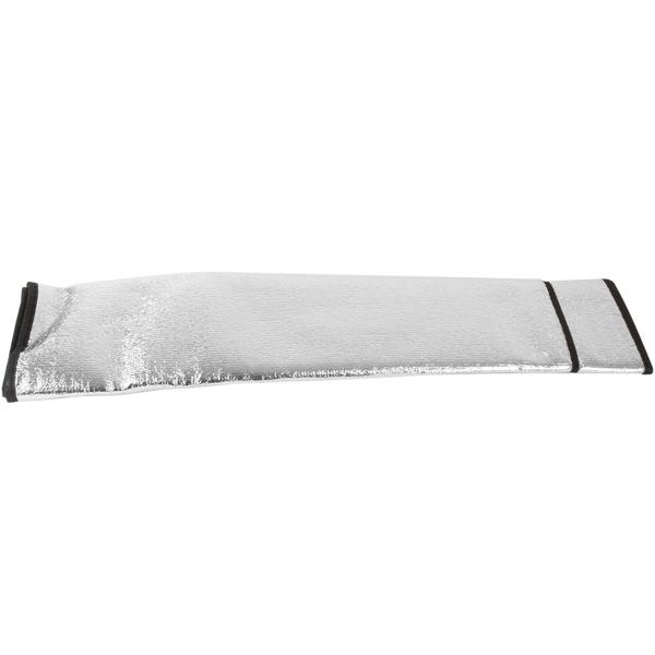 Windschutzscheibenabdeckung 2er-Set - Laschen Befestigung Schutz vor Eis, Frost, Schnee & Hitze - 200 x 70 cm, faltbar - universell für PKW, SUV