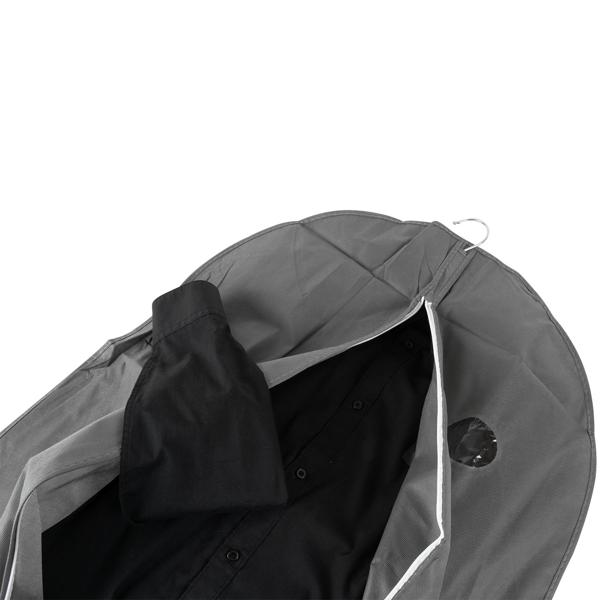 6er-Set Kleiderschutzhülle mit Reissverschluss - Staubfrei & geruchsneutral - 137x60cm, grau - Ideal für Zuhause & Reisen - Knitterfreie Aufbewahrung