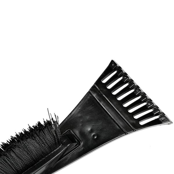 Eiskratzer mit Schneebesen - Vielseitiges 2-in-1 Design - 45 cm Länge - Effizientes Entfernen von Schnee und Eis - Softgrip-Griff - KFZ Auto Scheibenkratzer