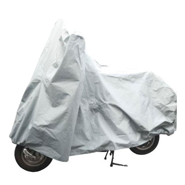 Motorrad- & Rollerabdeckung - Schutzplane 246x104x127 cm, wasserabweisend, reissfest, auch für Fahrräder & E-Bikes