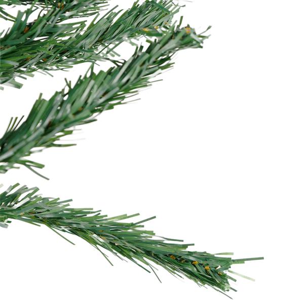 Künstlicher Tannenbaum - 150 cm Höhe - Dunkelgrün, schnell aufgebaut, stabil & wiederverwendbar - Ideal für Zuhause, Büro & kleine Räume - Ohne Deko