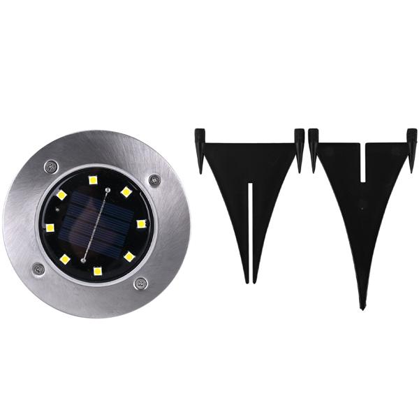 Edler Solar-Bodenstrahler 200lm IP44 mit Erdspiess: Helle Aussenleuchte für Garten & Weg – Schaffen Sie Sicherheit & Lichtakzente