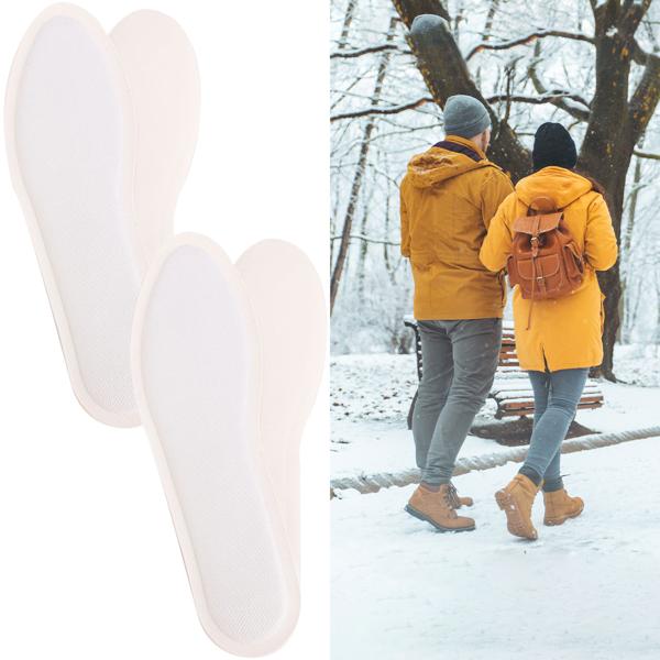 Wärme Einlegesohlen, Universalgrösse, 2 Paar - Fusswärmer für Skifahren, Wandern, Alltag, Wärmeabgabe bis 10 h