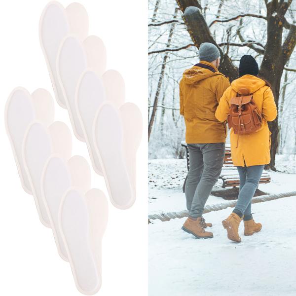 Wärme Einlegesohlen, Universalgrösse, 8 Paar - Fusswärmer für Skifahren, Wandern, Alltag, Wärmeabgabe bis 10 h