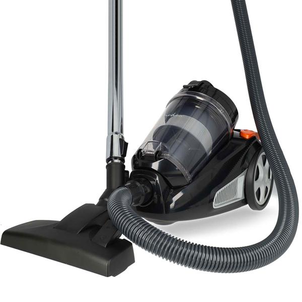 Zyklon-Bodenstaubsauger 700W Eco-Motor (20kPa) – Beutelloser Staubsauger mit 3L Behälter & HEPA-Filter – Kraftvolle Reinigung