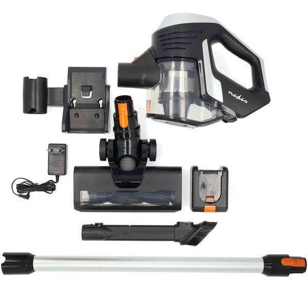 Akku-Staubsauger 10kPa mit LED – Kabelloser, beutelloser 2-in-1-Staubsauger mit HEPA-Filter & Ladestation