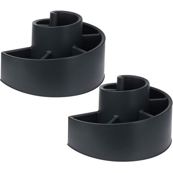 2er-Set Kräuterspirale Blumentopf, 54 x 45 x 34 cm, für Balkon, Terrasse & Fensterbank, vielseitig bepflanzbar, frische Kräuter auf kleinstem Raum