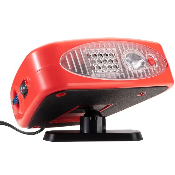 Leistungsstarker elektrischer Auto-Zusatzheizlüfter mit Kugelkopf-Halterung – 150W, 12V, schnelles Enteisen & Wärmen, ideal für kalte Winter-Morgen