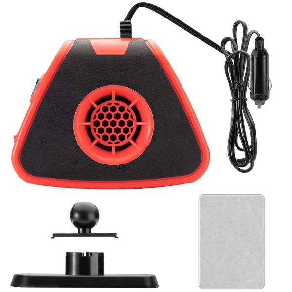 Leistungsstarker elektrischer Auto-Zusatzheizlüfter mit Kugelkopf-Halterung – 150W, 12V, schnelles Enteisen & Wärmen, ideal für kalte Winter-Morgen