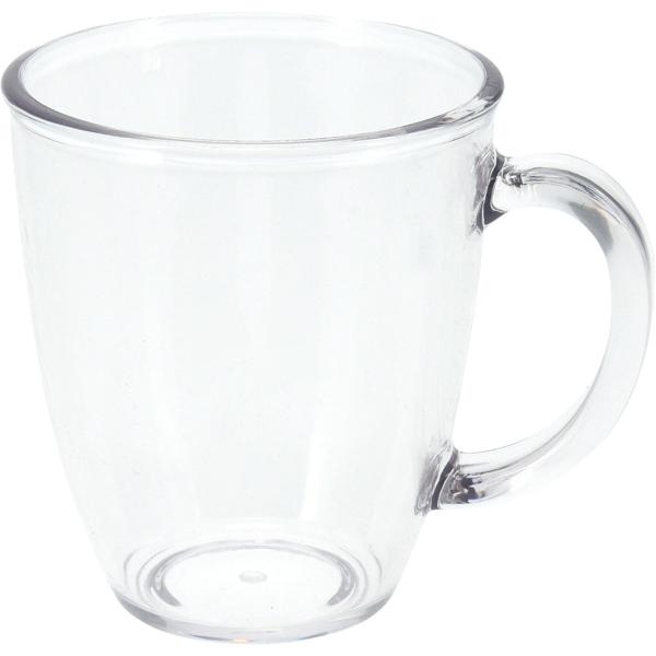 Bruchsichere Tasse aus Kunststoff, 380 ml, Ideal für Gartenpartys, Camping & mehr, Wiederverwendbar, leicht & spülmaschinenfest