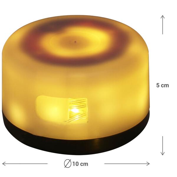 4er-Set Vielseitige 2in1 Akku Campingleuchte mit 10m LED Lichterkette (7 Modi, 100 LEDs): Deko für Zelt & Garten, für unvergessliche Outdoor Abende