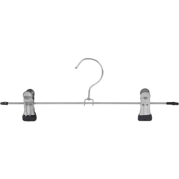 Platzsparendes 3er-Set Hosenbügel aus robustem Metall – rutschfest, stabil - ideal für Jeans, Anzughosen & mehr. Perfekte Kleiderschrank-Organisation