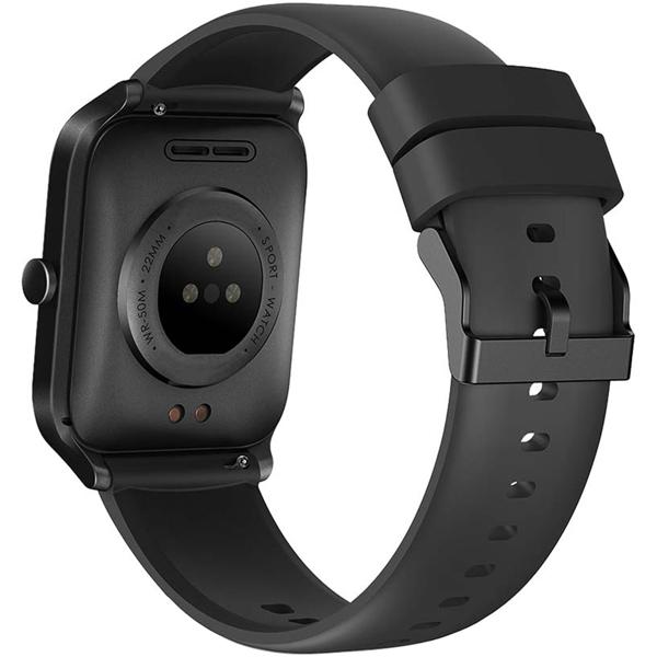 Profi Fitness SmartWatch Bluetooth, multicolor Touch Display, schwarz, Fitnesstracker m. 20 Sportmodi, Schlafüberwachung, Herzfrequenz, Taschenlampe