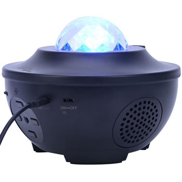 Magischer Laser-Sternenhimmel-Projektor mit Bluetooth Lautsprecher, WIFI, Sprachsteuerung & App-Steuerung mit Tuya oder SmartLife